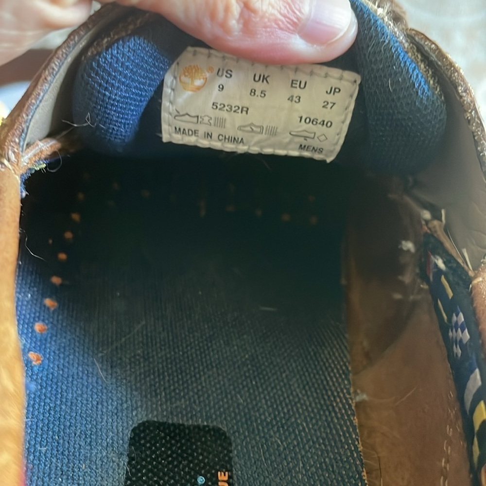 Timberland Earthkeepers Anti-Fatigue Men’s Brown Leather Stitching Loafers Sz 9 - Picture 4 of 7